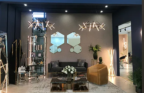 Our factory exhibited at the CHINA INTERNATIONAL FURNITURE EXPO in September 2018